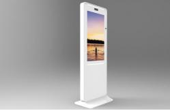 China 43 Lcd Touch Screen Kiosk Multi Language High Brightness Full Hd Resolution supplier