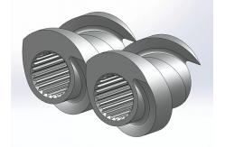 China Twin Screw Extruder Flight Shovel Elements Used In Feeding Section supplier