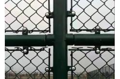 China Boundary Wall 6 Foot Galvanized Chain Link Fence EN 10244 supplier