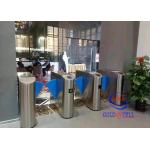 High Speed Edestrian Barrier Gate Stainless Steel Access Control System For Restaurant Hall for sale