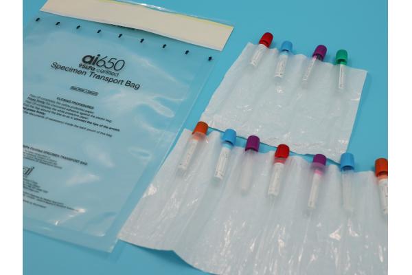 AI 650 Specimen Transport Bags UN3373 Compliant Sample Packaging Solutions