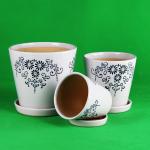 Customized Ceramic Clay Pottery Plant Holders for Personalized and Versatile Garden Design