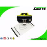 18000lux IP68 Waterproof Miners Headlamp Rechargeable With OLED Screen USB Charger