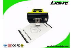 China 18000lux IP68 Waterproof Miners Headlamp Rechargeable With OLED Screen USB Charger supplier