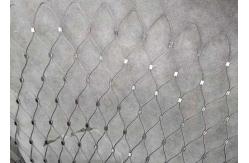 China Customizable 2.5mm Wire Balustrade Cable Mesh Rope Netting For Staircase Fence supplier