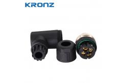China Connect Screw Connect M12 Plug Circular Connector For Temperature Environments supplier