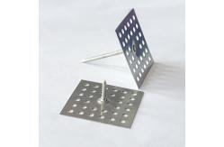 China 12 Ga Galvanized Steel Perforated Insulation Hangers For Air System supplier