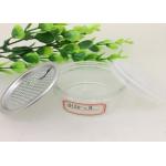 Eco Friendly Clear Plastic Cylinder For Cookies , Powder CBD Flower for sale