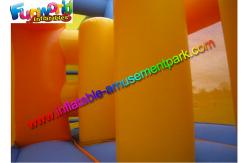 China Giant Inflatables Obstacle Course , Kids / Adluts Ostacle Game supplier