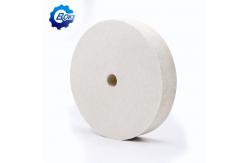 China BOKE 's Glass Polishing Spiral Felt Wheel for Beveling Machine Guaranteed supplier