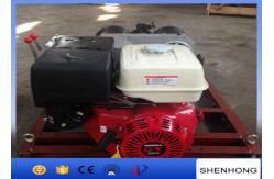 China 5 Ton HONDA GX390 Gas Engine Powered Winch Double Capstan In Line Construction supplier