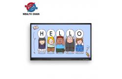 China Windows 10 Android 7.1 4K Digital Interactive Whiteboard Multi Touch supplier