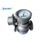 Oval Gear Turbine Flow Meter DN10 - DN200mm For High Viscosity Bitumen / Crude Oil for sale
