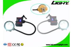 China 6.8Ah Rechargeable LED Mining Light Headlamps 15000lux Brightness 15hrs Working Time supplier