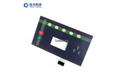 China Transparent LED LCD Window Waterproof Membrane Keypad 3M468 Adhesive supplier