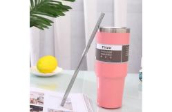 China Bulk 30oz Stainless Steel Insulated Tumblers Coffee Mugs With Lid And Straw supplier