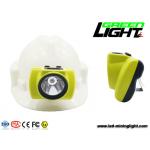 25000lux  4.2W Cordless Miners Cap Lamp 6500mAh Li Ion Battery for sale