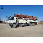 2012 Used Construction Trucks 4 Axle Second Hand Concrete Trucks 56meter Zoomlion for sale