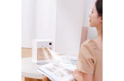China Small Evaporative Air Cooler And HumidifierTable Fan 4000mAh Battery supplier