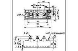 China IGBT Power Module 2DI50D-050 POWER TRANSISTOR MODULE  FUJITSU IGBT Power Module supplier
