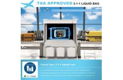 China High quality  Shockproof and durable waterproof  clear toiletry bag for travel supplier