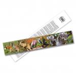 Customized 3D Lenticular Ruler High Definition Strong 3D Effect