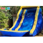 Small Inflatable Slide High Durability PVC Tarpaulin Inflatable Bouncer Slide / Inflatable Slide For Kids for sale