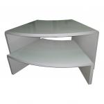 2 Layers MDF Wood Retail Display Nesting Tables for sale