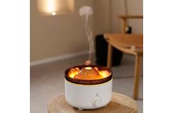 China Peaceful Sleep Fire Flame Humidifier with Low Noise Level Less Than 35dB supplier