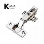 35mm Clip On Wardrobe Furniture Cabinet Hinges Kitchen Nickel Plated Finish for sale