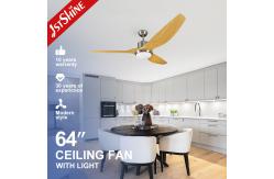 China Modern Design 1stshine Ceiling Fan with ABS Plastic Blades and Remote Control Light supplier