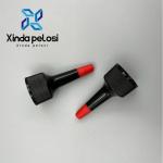 24/410 Plastic Twist Top Cap Black And White Plastic Disposable Dropper Needle Dropper Nozzle for sale