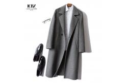 China British Style Plain Autumn Winter Trench Overcoat Regular Fit in Canvas Fabric supplier