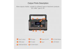China Outing Picnic 500 Times Portable Solar Generators Flame Retardant supplier