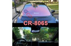 China 83% CR-8065 Red Sunshine Chameleon Film For Car Clear Vision 2mil supplier