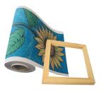 Poly Cotton Canvas Roll Anti Cracking 360gsm Digital Inkjet Aqueous Printing