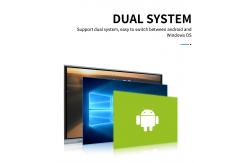 China iBoard LCD Interactive Whiteboard Interactive Panel Android 11 86 Inch Camera Option supplier