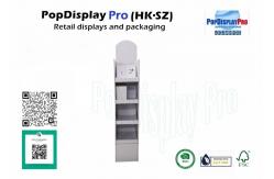 China Freely Standing Pouched Snacks Visual Merchandising Print Retail Shipper Display in Stores supplier