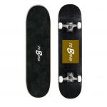 Chinese factory 8 Layers North Maple Full Complete Skateboards 5inch Polished Truck With Print for sale