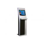 1024x768 Vandal Proof Floor Standing Touch Screen Kiosk SAW Touch With Metal Keyboard for sale