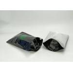One Side Transparent Plastic Pouches Packaging Clear Window Stand Up For Coffee