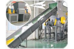 China Waste Plastic PE PP Film / Bags Recycling Machine 380V 14mm supplier