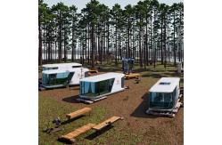China AI Integrated Outdoor Capsule House 10tons With A Futuristic Technological Feel supplier
