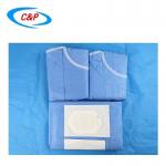 Disposable Ophthalmic Surgiwear Eye Drape Pack With Pouch for sale