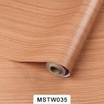 2m 3m 5m 10m Roll Wood Grain Wallpaper Moisture Proof Self Stick Wallpaper