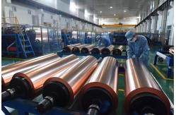 China RoHS 18um  Low Profile Copper Foil Coil High Adhesion Strength supplier