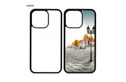 China Customized 2D Sublimation Mobile Cover TPU PC For IPhone 16 15 14 supplier