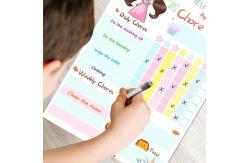 China Dry Erase Erasable Magnetic Chore Chart For Fridge Rewritable supplier