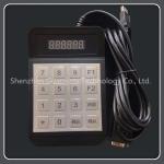 Black Usb Numeric Keypad With Display Plastic Shell 16 Buttons Type for sale