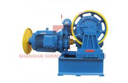 China DC110V 1.2A VVVF Stable Energy Saving Elevator Geared Traction Machine supplier